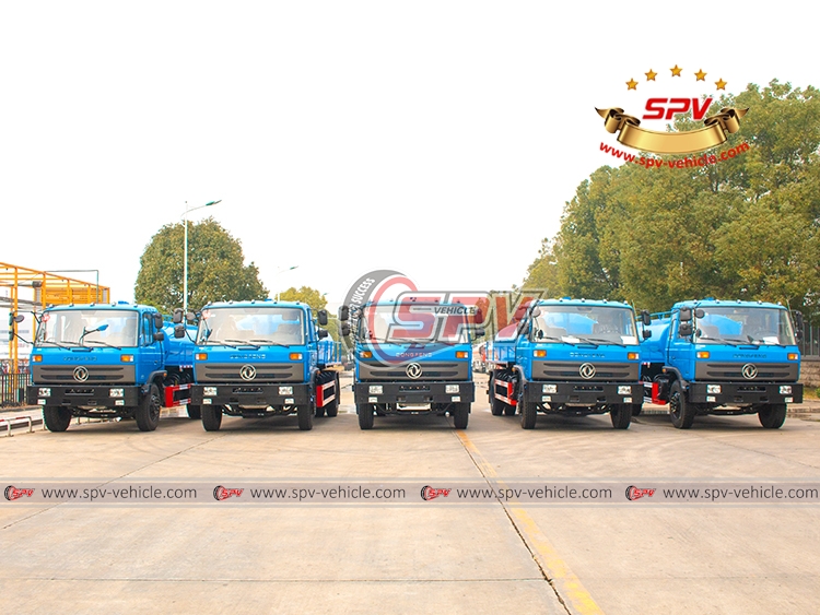 10,000 Litres Sewage Vacuum Truck Dongfeng - 5 units 3 10,000 Litres Sewage Vacuum Truck Dongfeng - 5 units 3